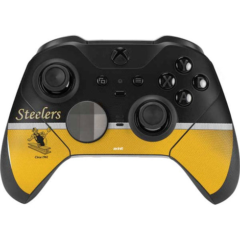 NFL Pittsburgh Steelers Vintage Xbox Elite Wireless Controller Series 2 Skin