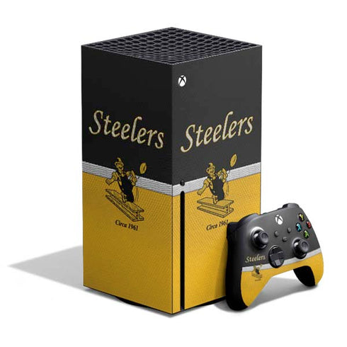NFL Pittsburgh Steelers Vintage Xbox Series X Skins