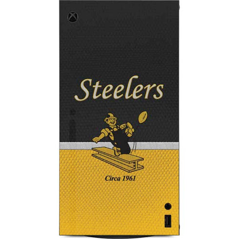 NFL Pittsburgh Steelers Vintage XBox Series X Digital Edition Console Skin
