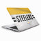 NFL Pittsburgh Steelers White Striped HP Elitebook Skin