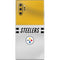 NFL Pittsburgh Steelers White Striped Galaxy Note 10 Plus Skin
