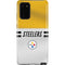 NFL Pittsburgh Steelers White Striped Galaxy Note20 5G Pro Case