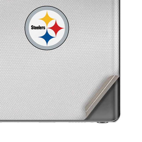 NFL Pittsburgh Steelers White Striped Galaxy Note20 5G Skin