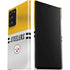 NFL Pittsburgh Steelers White Striped Galaxy Note20 Ultra 5G Lite Case