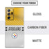 NFL Pittsburgh Steelers White Striped Galaxy Note20 Ultra 5G Skin