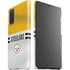 NFL Pittsburgh Steelers White Striped Galaxy S20 Lite Case