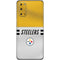 NFL Pittsburgh Steelers White Striped Galaxy S20 Skin