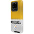 NFL Pittsburgh Steelers White Striped Galaxy S20 Ultra 5G Pro Case
