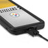 NFL Pittsburgh Steelers White Striped Galaxy S20 Waterproof Case