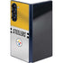 NFL Pittsburgh Steelers White Striped Galaxy Z Fold6 Skin