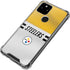 NFL Pittsburgh Steelers White Striped Google Pixel 5 Clear Case