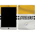 NFL Pittsburgh Steelers White Striped iPad Skins