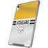NFL Pittsburgh Steelers White Striped iPad 11th Gen (2025) Clear Case