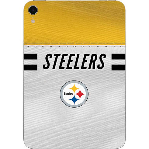 NFL Pittsburgh Steelers White Striped Apple iPad Mini Skin