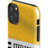 NFL Pittsburgh Steelers White Striped iPhone 11 Pro Max Impact Case