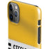 NFL Pittsburgh Steelers White Striped iPhone 11 Pro Max Lite Case