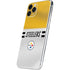 NFL Pittsburgh Steelers White Striped iPhone 11 Pro Skin