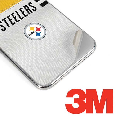 NFL Pittsburgh Steelers White Striped iPhone 11 Pro Skin