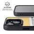 NFL Pittsburgh Steelers White Striped iPhone 14 Kickstand Case