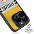 NFL Pittsburgh Steelers White Striped iPhone 15 Pro Max Kickstand Case