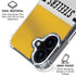NFL Pittsburgh Steelers White Striped iPhone 16 MagSafe Case