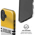NFL Pittsburgh Steelers White Striped iPhone 16 Magsafe Impact Case