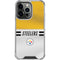 NFL Pittsburgh Steelers White Striped iPhone 16 Pro Clear Case