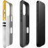 NFL Pittsburgh Steelers White Striped iPhone 16 Pro Impact Case