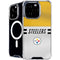 NFL Pittsburgh Steelers White Striped iPhone 16 Pro Max MagSafe Case