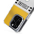 NFL Pittsburgh Steelers White Striped iPhone 16 Pro Max MagSafe Case