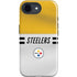 NFL Pittsburgh Steelers White Striped iPhone 16e Impact Case