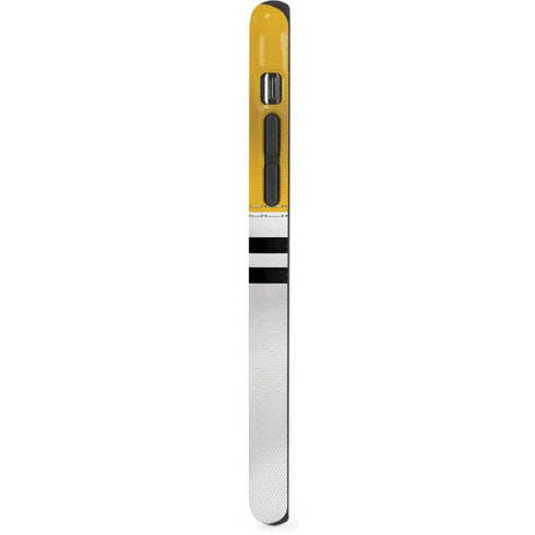 NFL Pittsburgh Steelers White Striped iPhone XR Pro Case