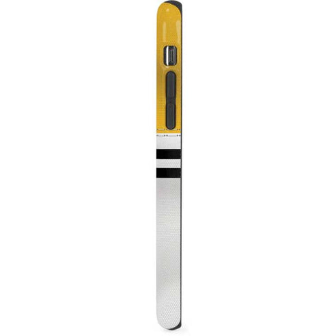 NFL Pittsburgh Steelers White Striped iPhone XS Pro Case