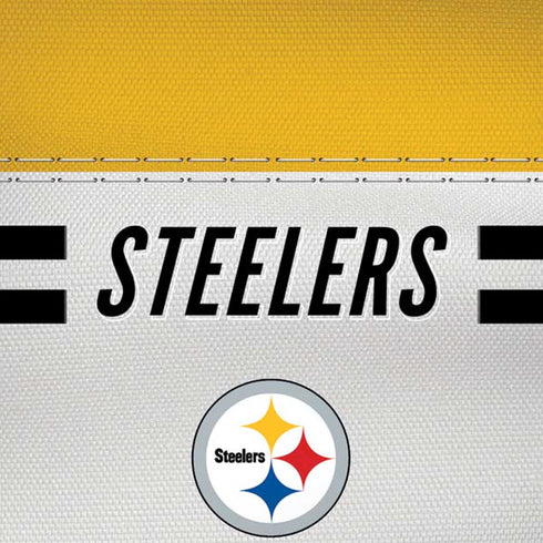 NFL Pittsburgh Steelers White Striped iPhone XS Pro Case