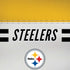 NFL Pittsburgh Steelers White Striped iPhone XS Pro Case