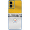 NFL Pittsburgh Steelers White Striped Moto G Play 4G (2024) Skin