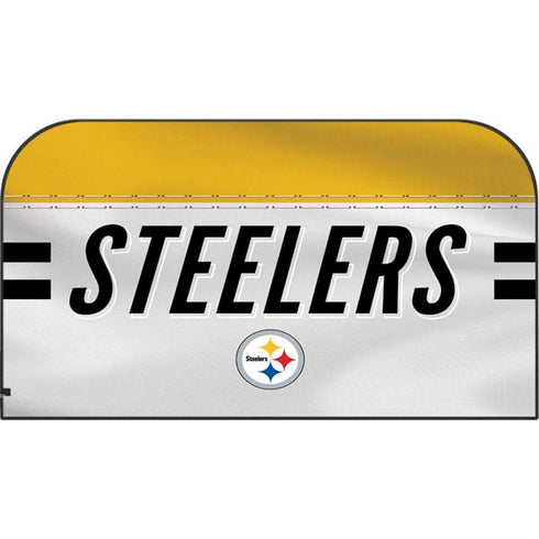 NFL Pittsburgh Steelers White Striped Nintendo Switch 2 (2025) with Joy-Con Skin