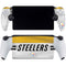 NFL Pittsburgh Steelers White Striped PlayStation Portal Remote Player Skin
