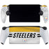 NFL Pittsburgh Steelers White Striped PlayStation Portal Remote Player Skin