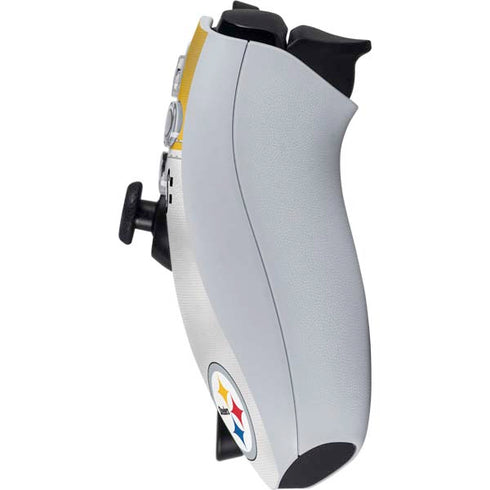 NFL Pittsburgh Steelers White Striped PlayStation Portal Remote Player Skin