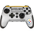 NFL Pittsburgh Steelers White Striped PlayStation Scuf Vantage 2 Controller Skin
