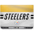 NFL Pittsburgh Steelers White Striped Dell Precision Skin