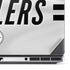 NFL Pittsburgh Steelers White Striped Dell Precision Skin