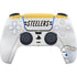 NFL Pittsburgh Steelers White Striped PS5 Pro Disk Bundle Skin