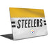 NFL Pittsburgh Steelers White Striped Dell XPS Skin