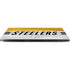 NFL Pittsburgh Steelers White Striped Dell XPS Skin