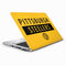 NFL Pittsburgh Steelers Yellow Performance Series HP Elitebook Skin