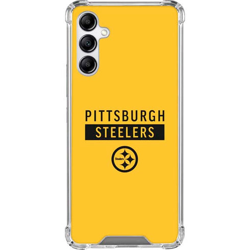NFL Pittsburgh Steelers Yellow Performance Series Gabb Phone 4 Clear Case