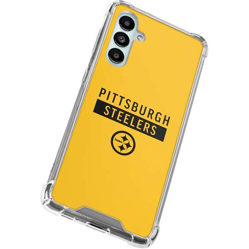 NFL Pittsburgh Steelers Yellow Performance Series Galaxy A16 5G Clear Case