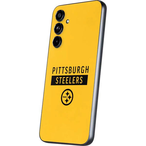 NFL Pittsburgh Steelers Yellow Performance Series Galaxy A54 5G Skin